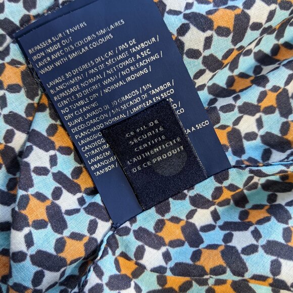 Lot of 2 Mens Vilebrequin Shirts fish, turtles pattern thin lightweight XL - Picture 12 of 14